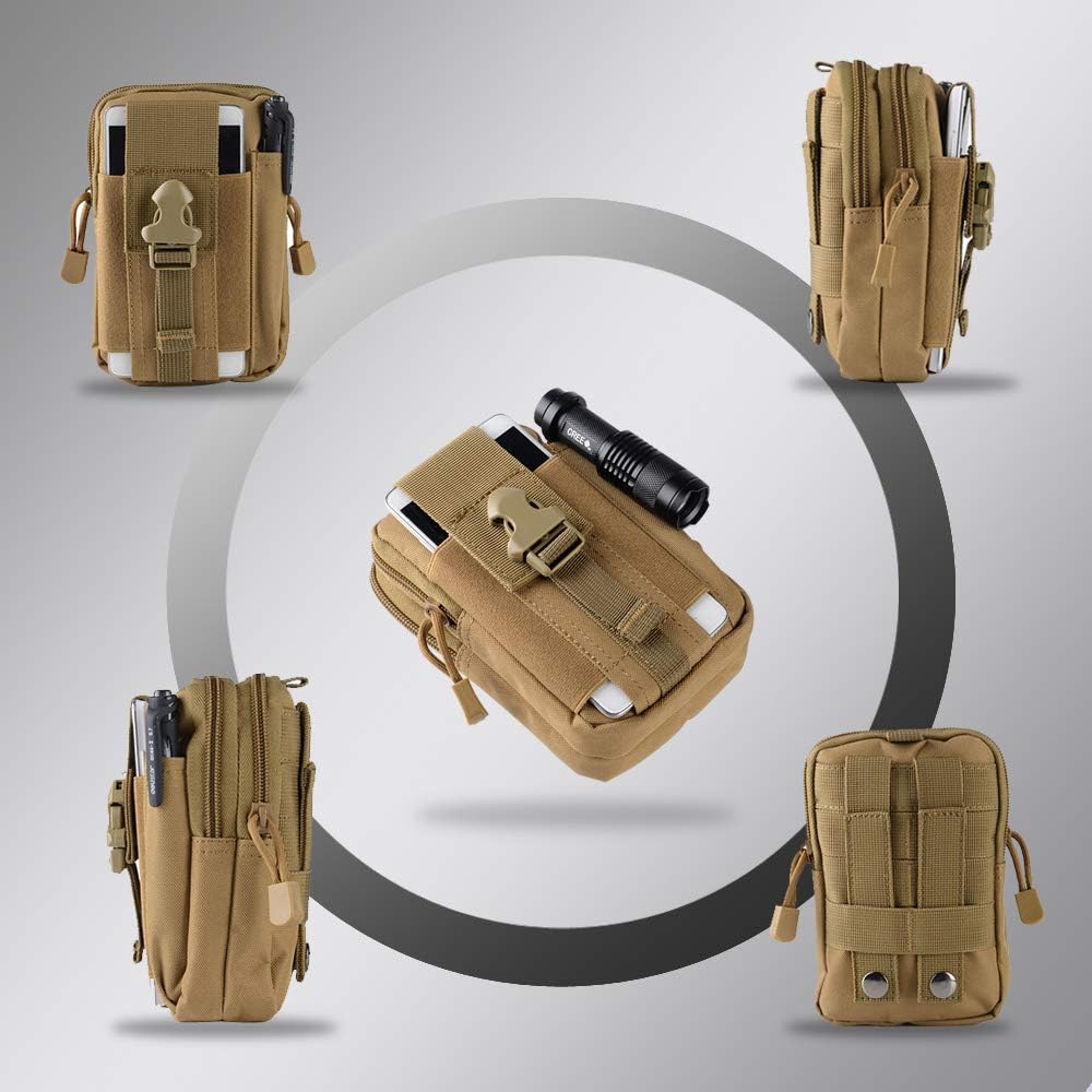 Taktyczna torba na pas Molle,  – Edc Carry Fanny Pack recenzja i cena