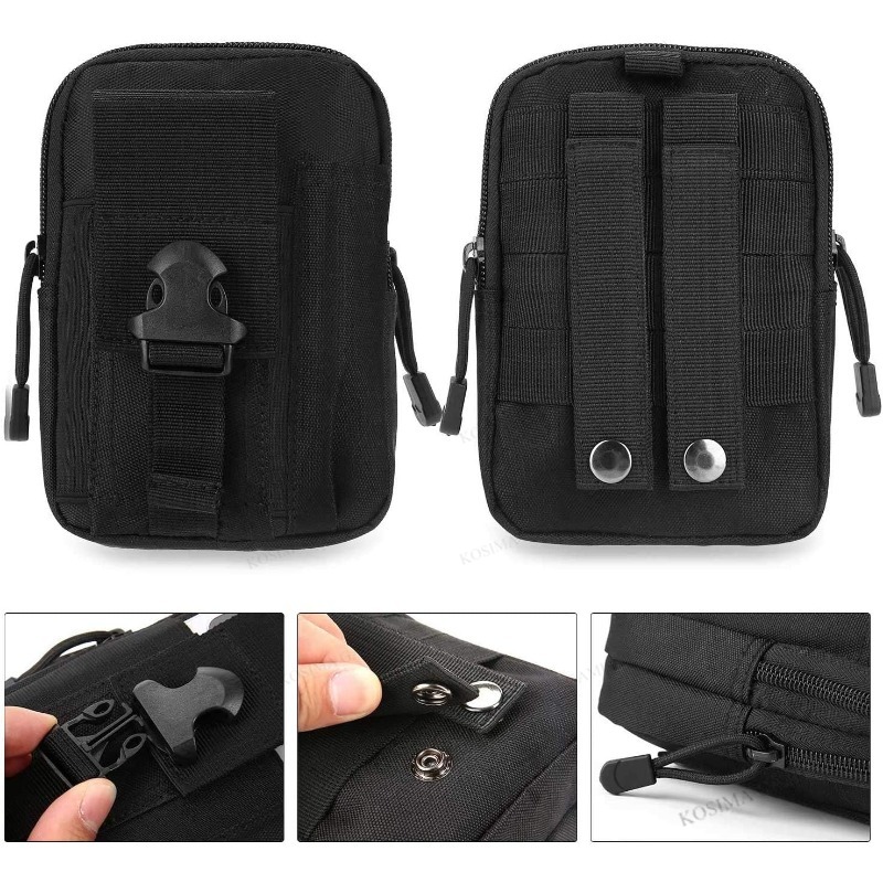 Taktyczna saszetka Molle Admin – Edc Carry Fanny Pack recenzja i cena