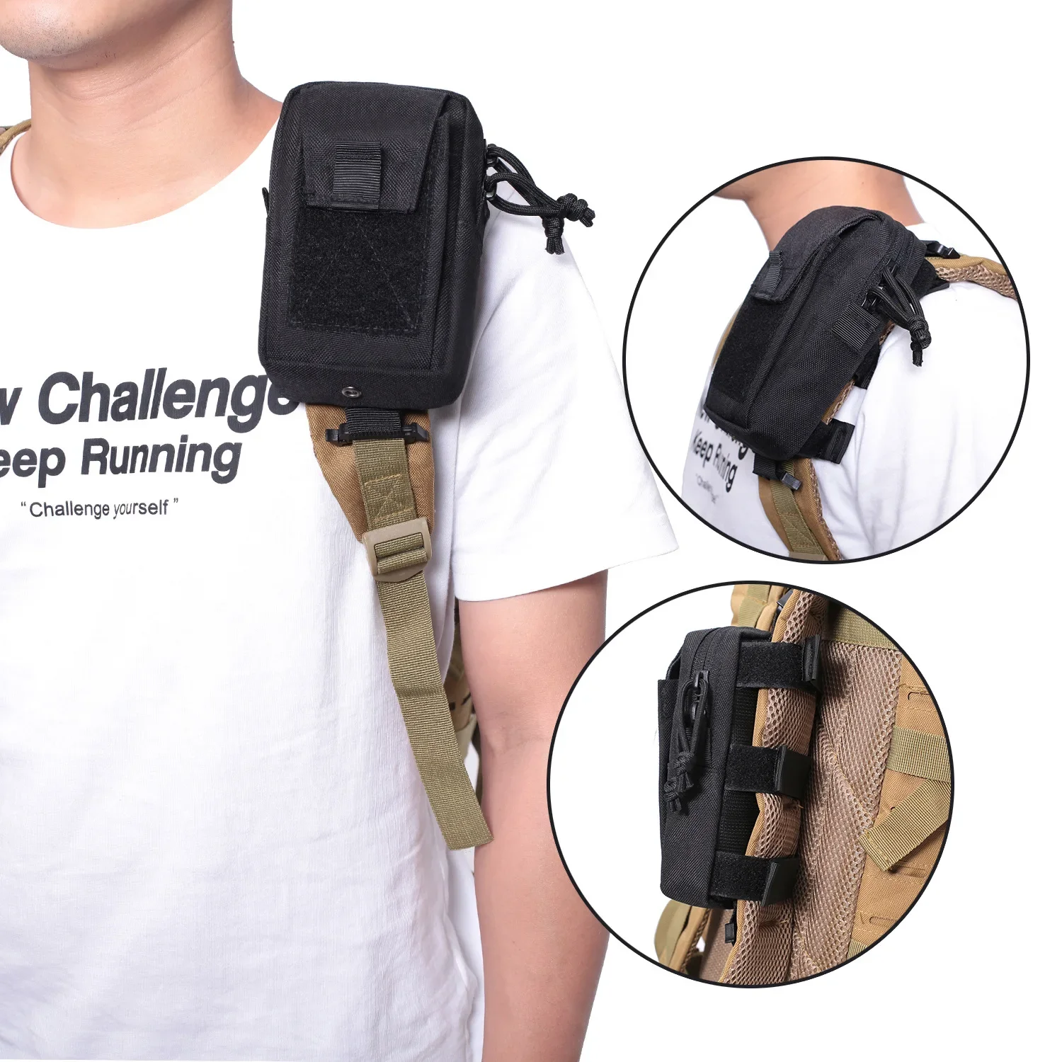Pasek do plecaka Molle z uchwy – Edc Carry Kit recenzja i cena