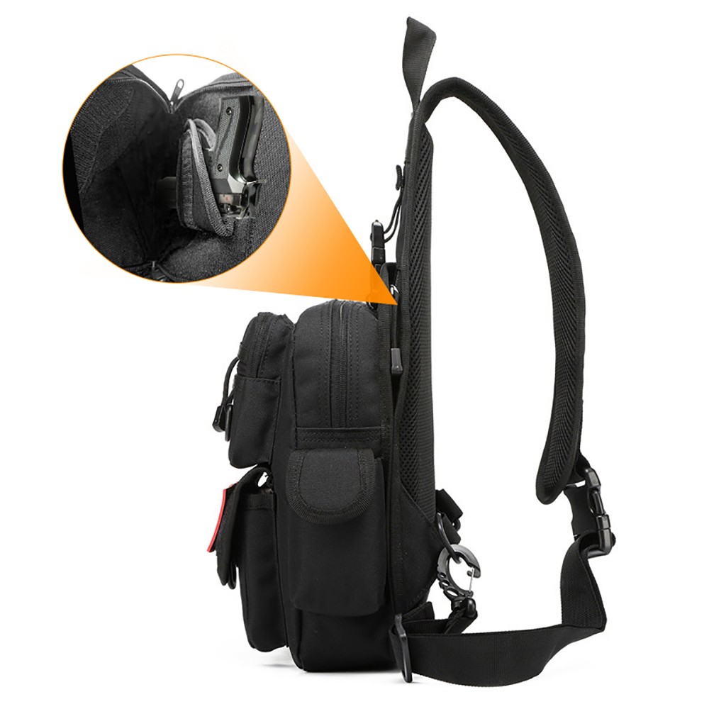 Torba taktyczna na pistolet uk – Edc Concealed Carry Sling Bag recenzja i cena